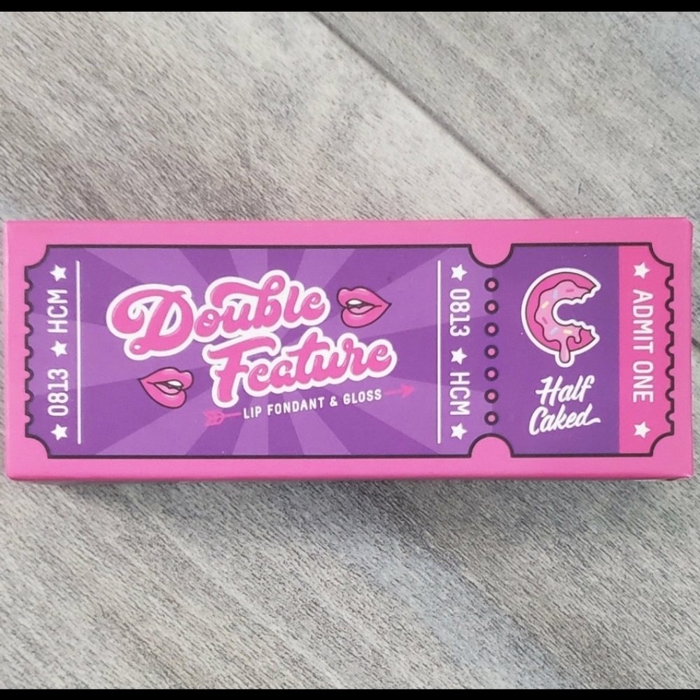 (NEW) Half Caked double feature lip fondant & gloss